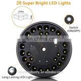 Solar Flag Pole Light,Waterproof Outdoor Auto On/ Off Flagpole Lighting Long Lasting Night Light With 26 Super Bright LED Light thumbnail-2