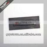 Custom Private Brand Name Logo Metal and Leather Label for Bag thumbnail-1