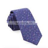 Floral Jacquard of Hand Made Mens Silk Tie thumbnail-5