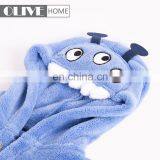 2018 Hot Selling Coral Fleece or Cotton Cute Baby Bathrobe for Kids thumbnail-2