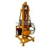 150 meters depth hydraulic diesel engine water wells drilling rig with strong quality for sale