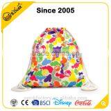 Fashion Cute B.Duck Polyester Reversible Custom Pull String Bag thumbnail-3