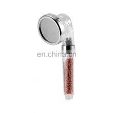 Ionic Shower Head High Pressure With Anion Energy Filtration Stones PP Cotton Filter