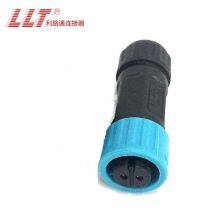Outdoor Electrical 2pin Assembly Connector LED Cable 3 4 5 6 7 8 2+3pin Power Lighting Panel Mount M12 Connector thumbnail-2