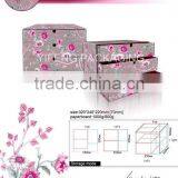 Delicate Cardboard Storage Box With Drawers