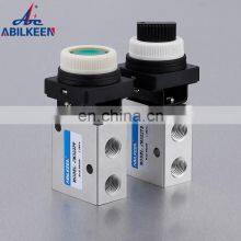 Good Price Pneumatic Valve Supplier Stainless Steel G1/4 JM322TB Selector Push Button Control Mechanical Valve thumbnail-5
