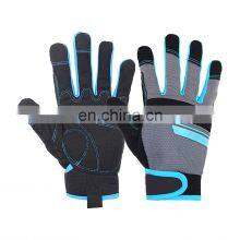 Customize Logo Grip Yard Work Assembly Gloves, Flexible Utility Touch Screen Mechanic Gloves thumbnail-1