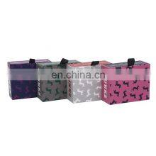 Custom Logo Small Flat Gift Jewelry Box Packaging Mini Paper Cardboard Box