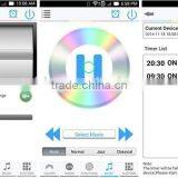 Android & IOS APP Internet Remote Control 9W Dimmable RGB WiFi LED Downlight 750LM Warm White With Hotspot for Setting WIFI thumbnail-5