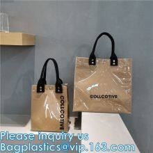 Cheap Luxury Shopping Carrier Thick Blue Kraft Paper Gift Bags With Rope Handles,carrier Paper Bags for Perfume Packing thumbnail-4