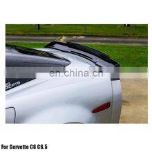 ABS Primer Painted Back Rear Spoiler Lip Wing For Corvette C6 C6.5 All Models 2005-2013 Rear Spoiler thumbnail-4