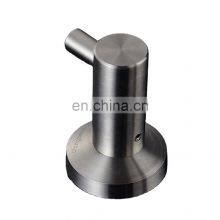 Bathroom Stainless Steel Single Robe Hook Clothes Wall Mounted thumbnail-2