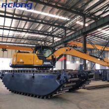 Amphibious Swamp Buggy Excavator With Dredging Pump Excavator Floating thumbnail-2