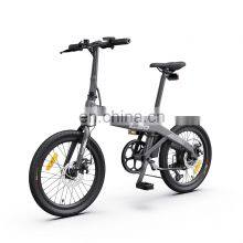 Xiaomi HIMO C20 Foldable Electric Bike 36v10ah 250w DC Motor City Ebike Light Electric Moped Pas Range 80km thumbnail-1