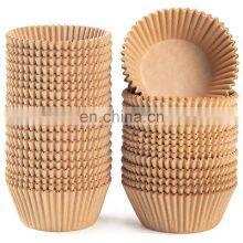 Natural Cupcake & Muffin Liners 500 Count No Smell Food Grade & Grease-Proof Baking Cups Paper thumbnail-1