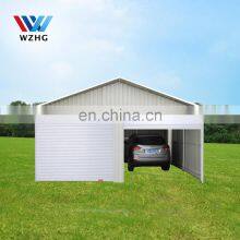 Color Steel Waterproof Garden Shed Carport Prefab Metal Garage Car Parking Shed