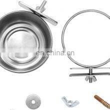 Bird Feeding Bowl Dish Parrot Food Bowl Bird Cage Water Bowl With 12CM Long 5CM Wide thumbnail-4