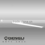 2400x300mm Spring Mounted Hanging Ceiling Flat Led Panel Light for Office Garage Metro thumbnail-1