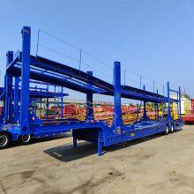 Export Semi-trailer Screw Lift Oil Cylinder Lifting Russian Semi-trailer