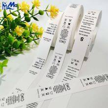 Wholesale Recyclable Satin Ribbon Gift Printed Ribbon Roll 100% Polyester Custom White Ribbon With Logo thumbnail-4