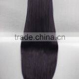 High Quality 100cm Long Straight Boku Secret Service-Shirakiin Ririchiyo Purple Synthetic Anime Wig Cosplay Hair Wig Party Wig thumbnail-5