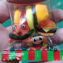 Christmas Gummy Candy 18g Big Burger and Big Pizza Sweet Gummy Candy for Family and Friends to Share thumbnail-4