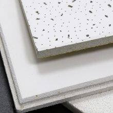 600x1200mm Fine Fissured Mineral Fiber Ceiling Tile Fire Proof Warehouse thumbnail-3