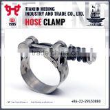 Chinese heding single bolt robust hose clip---------MADE IN CHINA