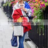 Wholesale Winter Striped Acrylic Pashmina Thick Ladies Winter Shawl thumbnail-5