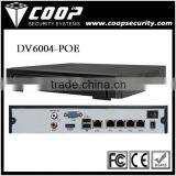 H.264 Support POE Function 1HDD 4CH NVR