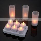 LED rechaargeable candle light - 6pcs/set