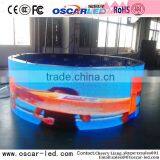 Large Curve Led Big Screen Display Indoor Commercial Led Shopping Mall Video Screen Led p6 Advertising Video Display