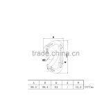 Red Aluminum Hook High Quality High Breaking Strength thumbnail-2