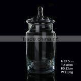 Crystal Covered Candy Dish Glass Box Jar thumbnail-2