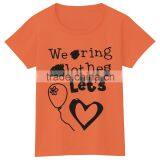 Girls Women Short Sleeve Tshirt Heart Design Comfortable Tees thumbnail-4