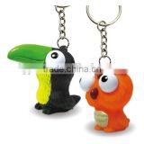 Custom Animal Keychain Squeeze ,OEM Pvc Squeeze Keychain Animal,3D Cartoon Eyes Pop Out Keychain thumbnail-3