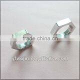 Brass Turned Hex Jam Nut Also Called Hex Thin Nut thumbnail-2