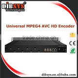 8 chs MPEG-4 H.264 hdmi encoder DVB Encoder for iptv Lan hotel tv system