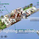 CCTchangeable Color Temperature Adjustable 3200lm LED Panel Light 40w 600x600mm Square Ceiling Panel Light thumbnail-5