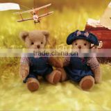 2016 European market popular classic plush teddy bear wholesale baby toy