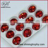 Polish SIAM Glass Jewelry Beads,Red Crystal Loose Stone thumbnail-1