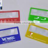 Plastic PVC Flexible Business Credit Card Magnifier Fresnel Lens Magnifier thumbnail-2