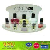 Clear Acrylic Nail Polish Floor Standing Rack Display