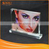Clear Perspex/PMMA Photo Frame With Magnet