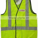 high visibility EN471 vest with 3M reflective tape