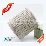 4mm Grey Newest Sheepskin Fashion Leather Bracelet String thumbnail-1
