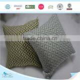 Embroidery Chevron Linen Cushion thumbnail-3