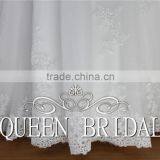 Dubai Muslim Bridal Gown 3/4 Long Sleeves Lace Wedding Dress Patterns 2016 Quality Choice Most Popular thumbnail-6