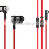 hot selling Flat cable earbuds/MP3 earphone/ headphone with mic
