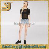 Comfortable Young Ladies Wash Jeans Classical Womens Short thumbnail-2